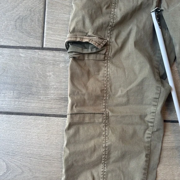 Sanctuary Standard Surplus Cargo Joggers Olive Green Size 29 Vintage Utility - Picture 6 of 9